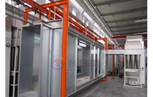 深圳流水线喷粉房002